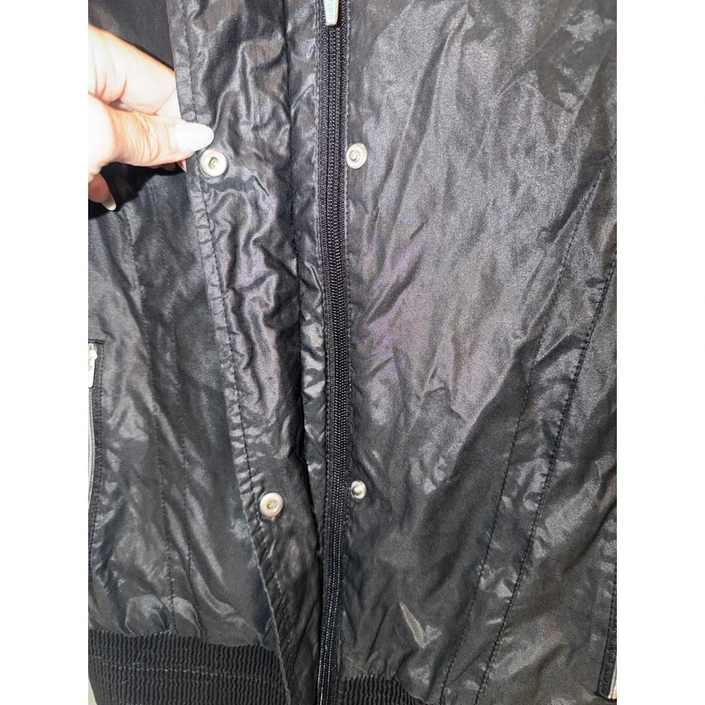 Puma Scuderia Ferrari Mens Black Lightweight Bomber Racing Jacket Size Medium